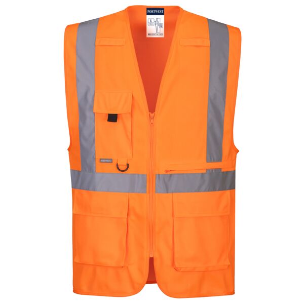 Hi-Vis Tablet Pocket Executive Vest  Thumbnail