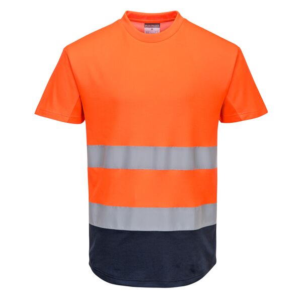 Hi-Vis Contrast Mesh Insert T-Shirt S/S  Thumbnail