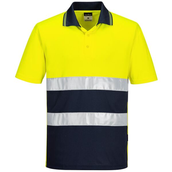Hi-Vis Lightweight Contrast Polo Shirt S/S  Thumbnail